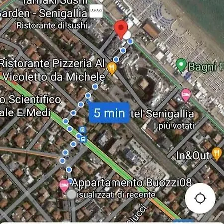 Casa Buozzi, Tra Il Mare E Il Centro Lägenhet *